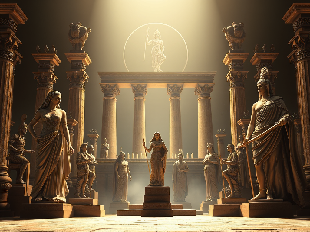 s empires grew in Mesopotamia, Egypt, Greece, and Rome, power shifted. Patriarchal structures replaced goddess worship with male-dominated pantheons and hierarchical systems. Goddesses like Inanna, Isis, and Artemis — once central to spiritual life — were diminished or redefined under male authority. The sacred balance was fractured, and the Divine Feminine was pushed into the shadows.